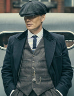 Mens Peaky Blinders Costume Thomas Shelby Grey Outfit - Men's Tuxedo USA