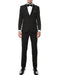 Skinny Black Notch Tuxedo - Men's Tuxedo USA