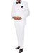 Modern White Notch Tuxedo - Mens Slim Fitted Tuxedo - Men's Tuxedo USA