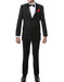 Tailored Black Notch Tuxedo - Men's Tuxedo USA