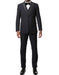 Navy Vested Peak Tuxedo - Men's Tuxedo USA