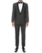 Slim Charcoal Shawl Tuxedo - Men's Tuxedo USA