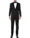 Black Velvet Peak Tuxedo - Men's Tuxedo USA