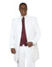 Long White Mandarin Tuxedo - Men's Tuxedo USA