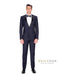 Navy Slim Peak Tuxedo - Men's Tuxedo USA