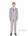 Light Grey Slim Notch Suit - Men's Tuxedo USA