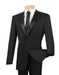 Black Slim Notch Tuxedo Black - Men's Tuxedo USA