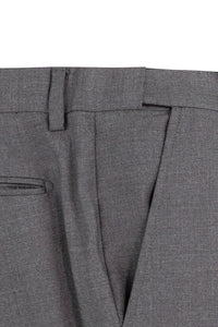 Men's Charcoal Adjustable Waist Two Piece Suit