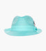 BELMONT FEDORA Poly Braid Pinch Front Hat