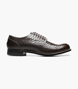 Stacy Adams Madison Anaconda Plain Toe Oxford by Stacy Adams Shoes