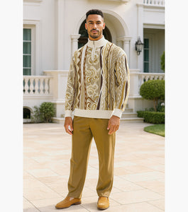 SINCLAIR Quarter Zip Sweater