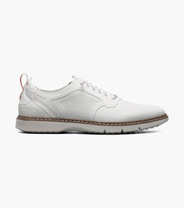 SYNCHRO Plain Toe Elastic Lace Up