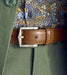 PINSEAL Perf Strap Genuine Leather Belt