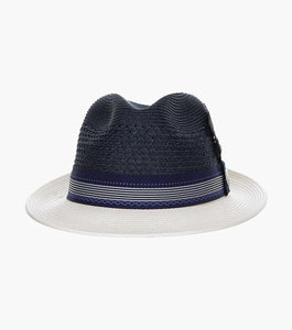 JALEN FEDORA Poly Braided Pinch Front Hat