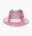 DUBLIN FEDORA Poly Braided Pinch Front Hat