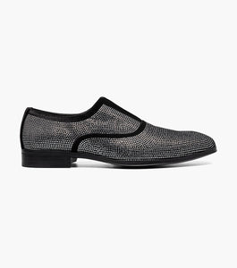Stacy Adams Starleigh Rhinestone Plain Toe Slip On by Stacy Adams Shoes