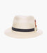 TYCE FEDORA Poly Braided Pinch Front Hat