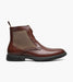 THOMPSON Plain Toe Elastic Lace Boot