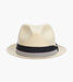 BRUNSWICK FEDORA Toyo Pinch Front Hat