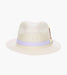 TYCE FEDORA Poly Braided Pinch Front Hat