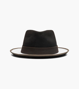 WENTWORTH FEDORA Wool Felt Pinch Front Hat