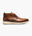 EASTMONT Plain Toe Elastic Lace Chukka Boot
