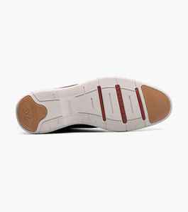 EASTMONT Plain Toe Elastic Lace Chukka Boot