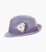 BELMONT FEDORA Poly Braid Pinch Front Hat