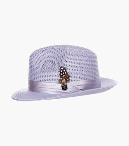 DUBLIN FEDORA Poly Braided Pinch Front Hat