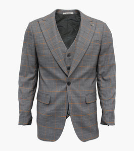 CROWE 3 Piece Vested Suit