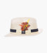 TYCE FEDORA Poly Braided Pinch Front Hat