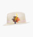 TYCE FEDORA Poly Braided Pinch Front Hat