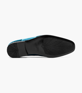 Stacy Adams Shapshaw Velour Moc Toe Slip On by Stacy Adams Shoes