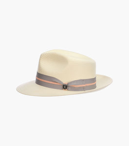 BENNETT FEDORA Toyo Pinch Front Hat