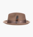 ASH FEDORA Crushable Wool Felt Pinch Front Hat
