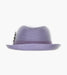 BELMONT FEDORA Poly Braid Pinch Front Hat