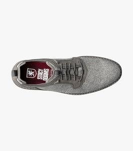 SCANLAN Plain Toe Elastic Lace Up