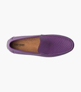 Stacy Adams Conroy Moc Toe Perf Slip On by Stacy Adams Shoes