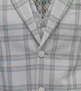 ROCHE 3 Piece Vested Suit