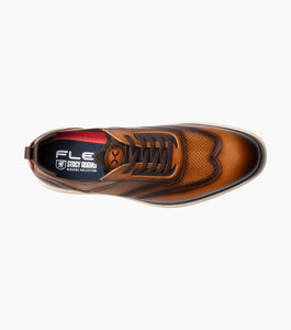 Stacy Adams Edgewood Wingtip Elastic Lace Up by Stacy Adams Shoes