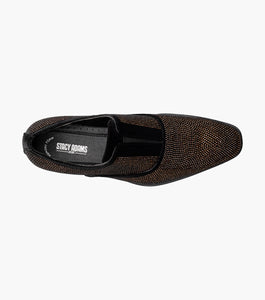 Stacy Adams Starleigh Rhinestone Plain Toe Slip On by Stacy Adams Shoes