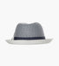 SKYLIN FEDORA Paper Braided Pinch Front Hat