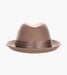 ASH FEDORA Crushable Wool Felt Pinch Front Hat