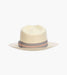 BENNETT FEDORA Toyo Pinch Front Hat