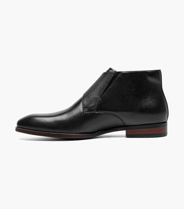 KAIUS Plain Toe Double Monk Strap Boot