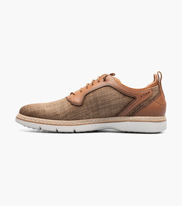 SEBERT Plain Toe Elastic Lace Up