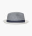 SKYLIN FEDORA Paper Braided Pinch Front Hat
