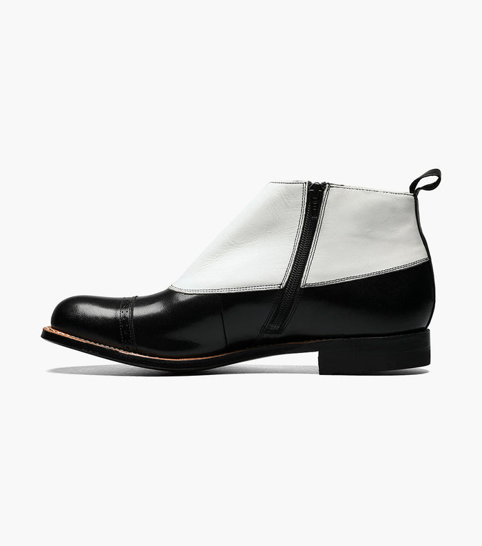 Stacy Adams Madison Spectator Spat Cap Toe Boot by Stacy Adams Shoes