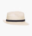 TYCE FEDORA Poly Braided Pinch Front Hat