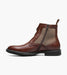 THOMPSON Plain Toe Elastic Lace Boot